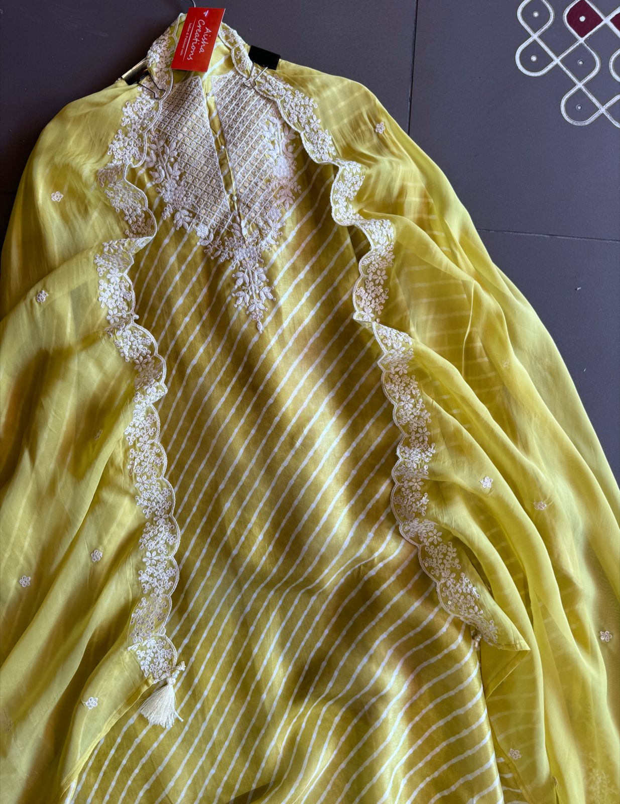 Soft Pure Silk shirt Lehriya printed Shirt (Completely Unstitched)