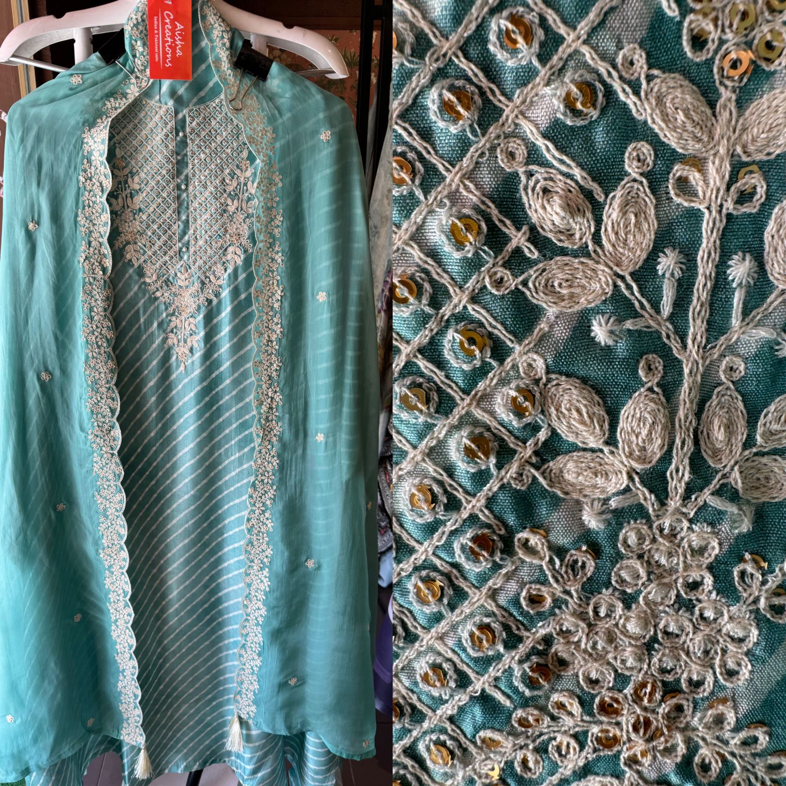Soft Pure Silk shirt Lehriya printed Shirt (Completely Unstitched)
