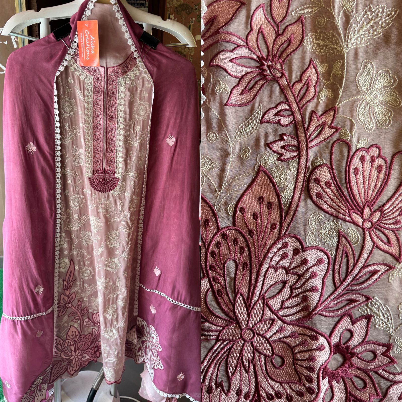 Shop our new exclusive range of Embroidered Suit pieces
