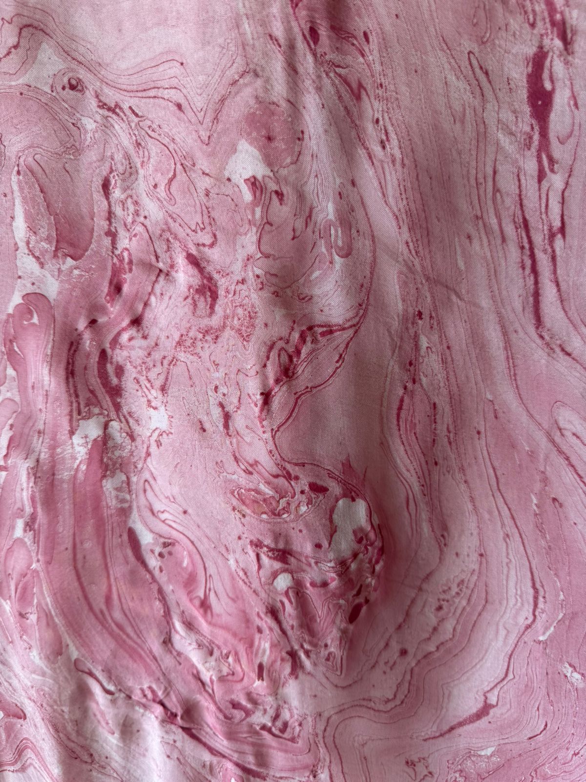 Plain shirt with neck Patti design and Cutwork done on the ghera of the shirt (Foil with dori work)