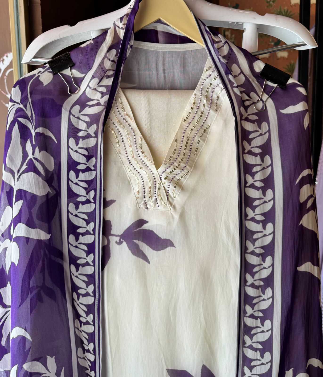 Soft digital printed organza shirt very soft organza