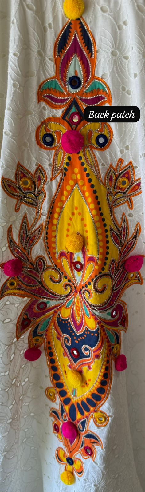 Beautiful Hakuba chicken tunic Looser fit with Gorgeous Mughal paisley print