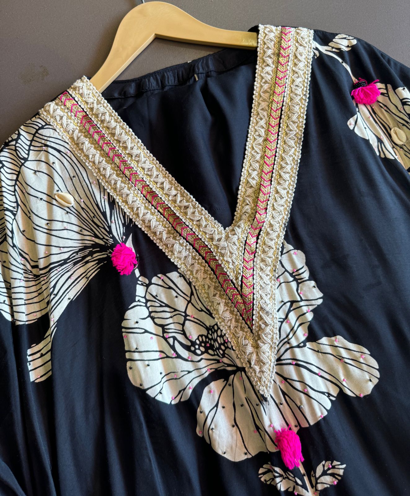 Beautiful Set of Digital printed kaaftan made with bamboo fabric pure modal