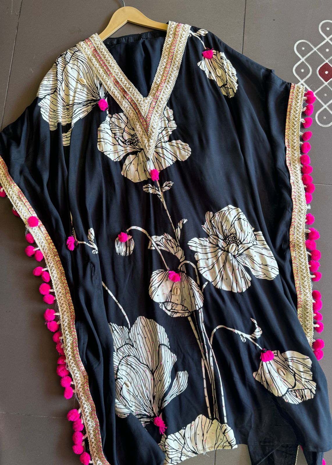 Beautiful Set of Digital printed kaaftan made with bamboo fabric pure modal