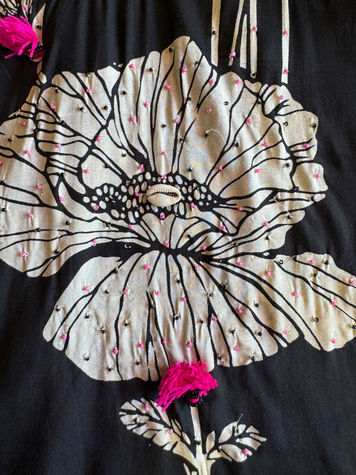 Beautiful digital printed COORD set with handwork highlighting