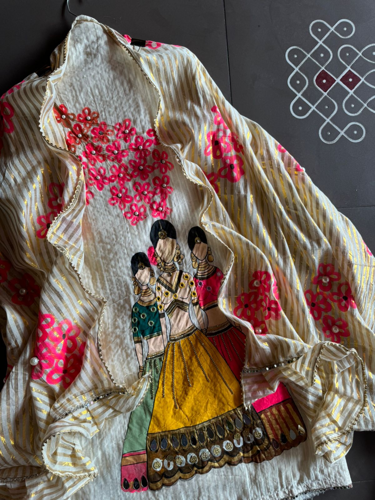 The handpainted dolls giving a glimpse of Indian modern art and Indian culture