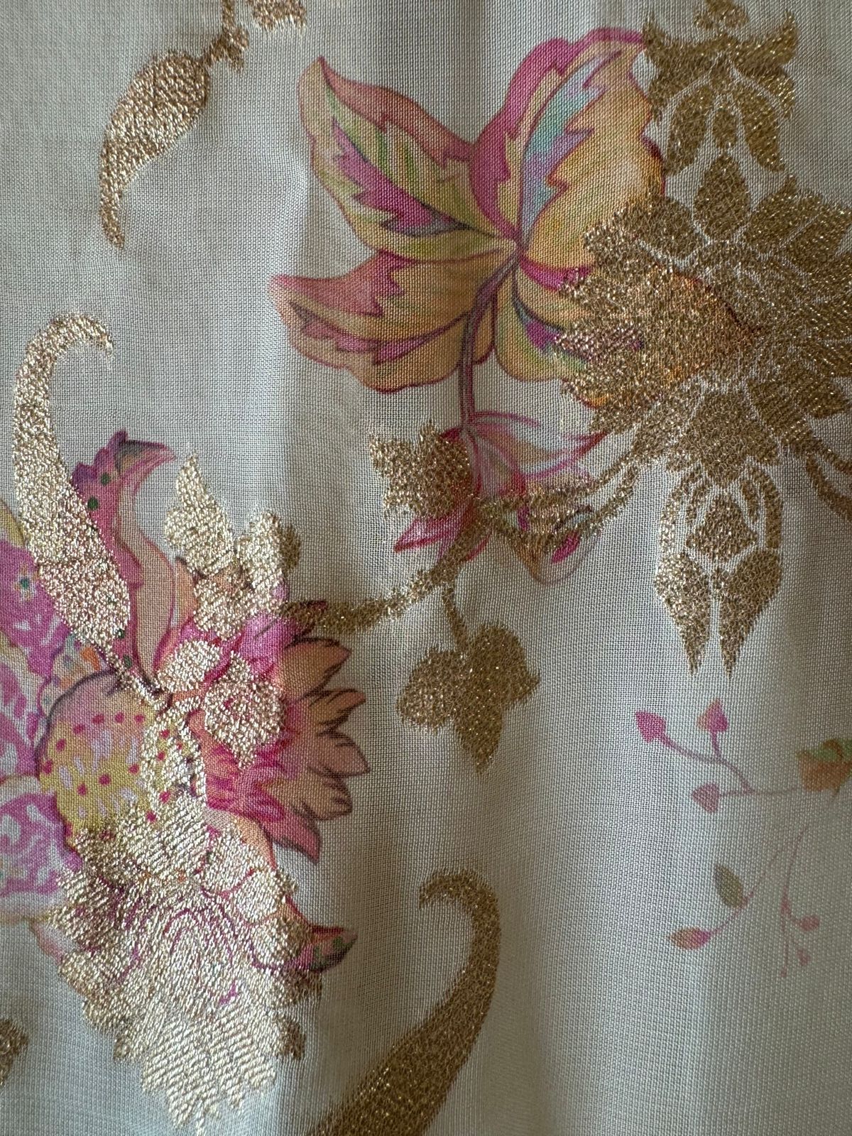 Pure Georgette Unstitched full size shirt The shirt is completely