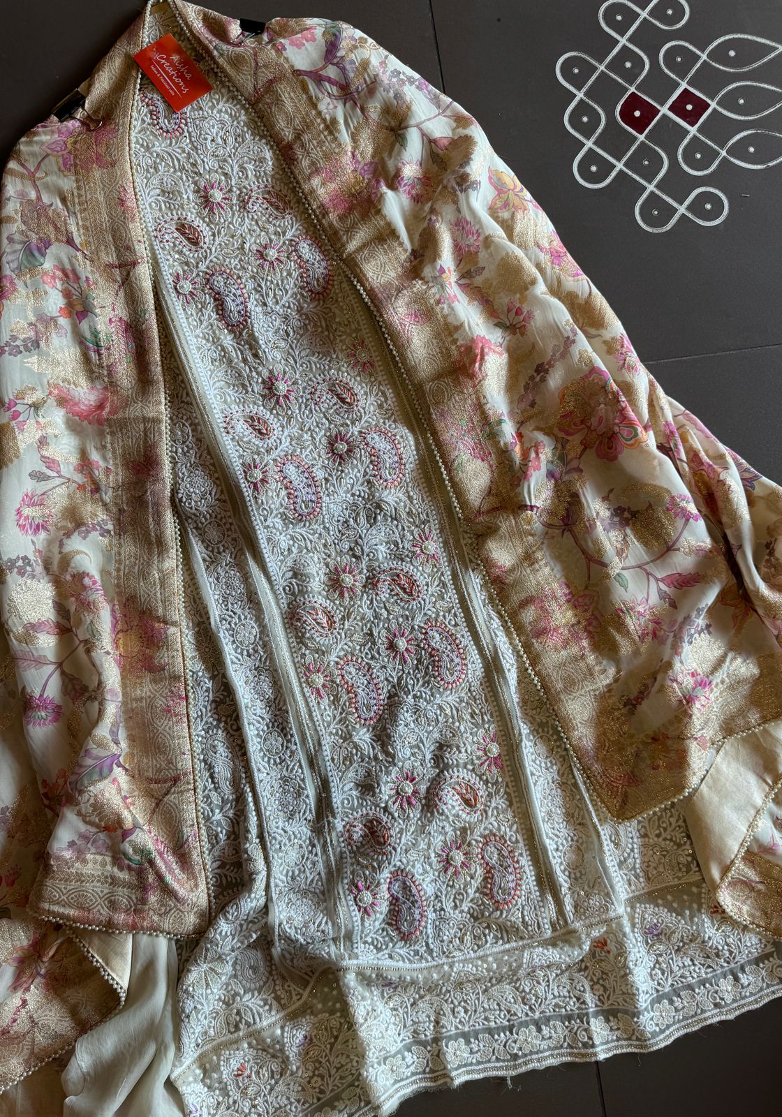 Pure Georgette Unstitched full size shirt The shirt is completely