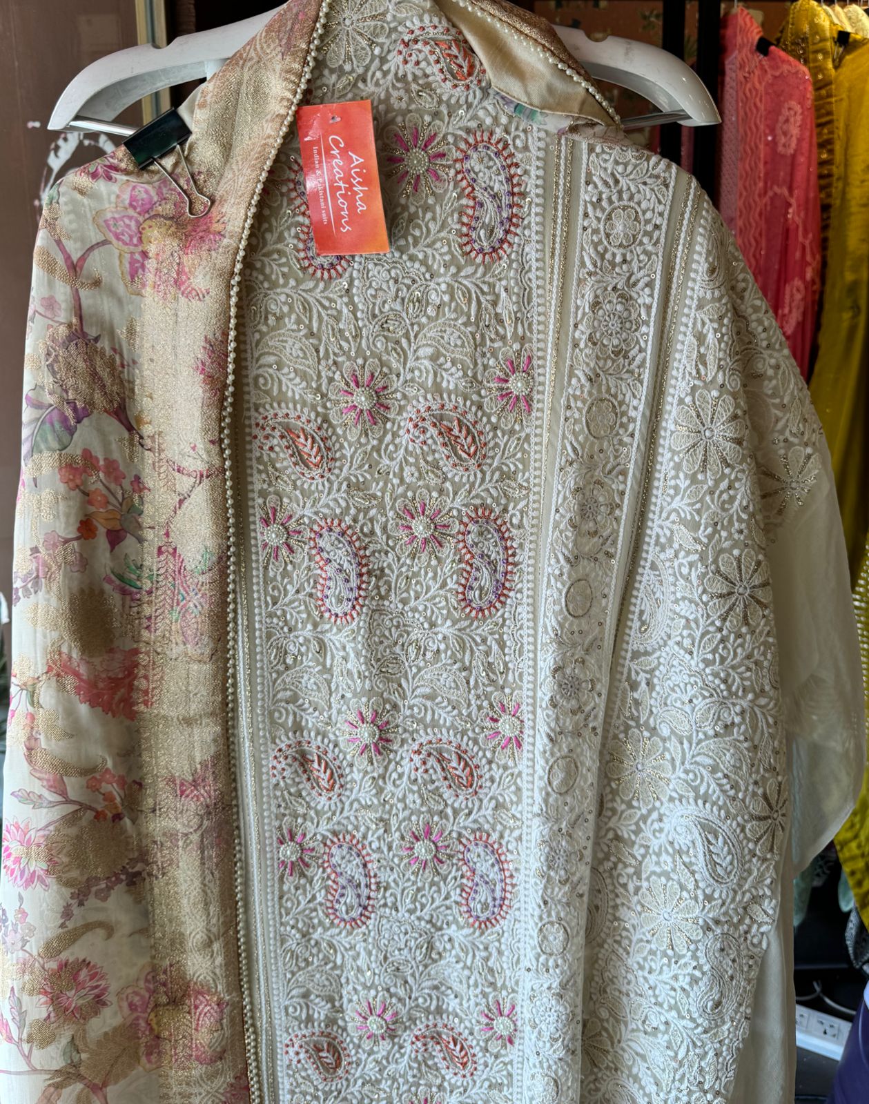 Pure Georgette Unstitched full size shirt The shirt is completely