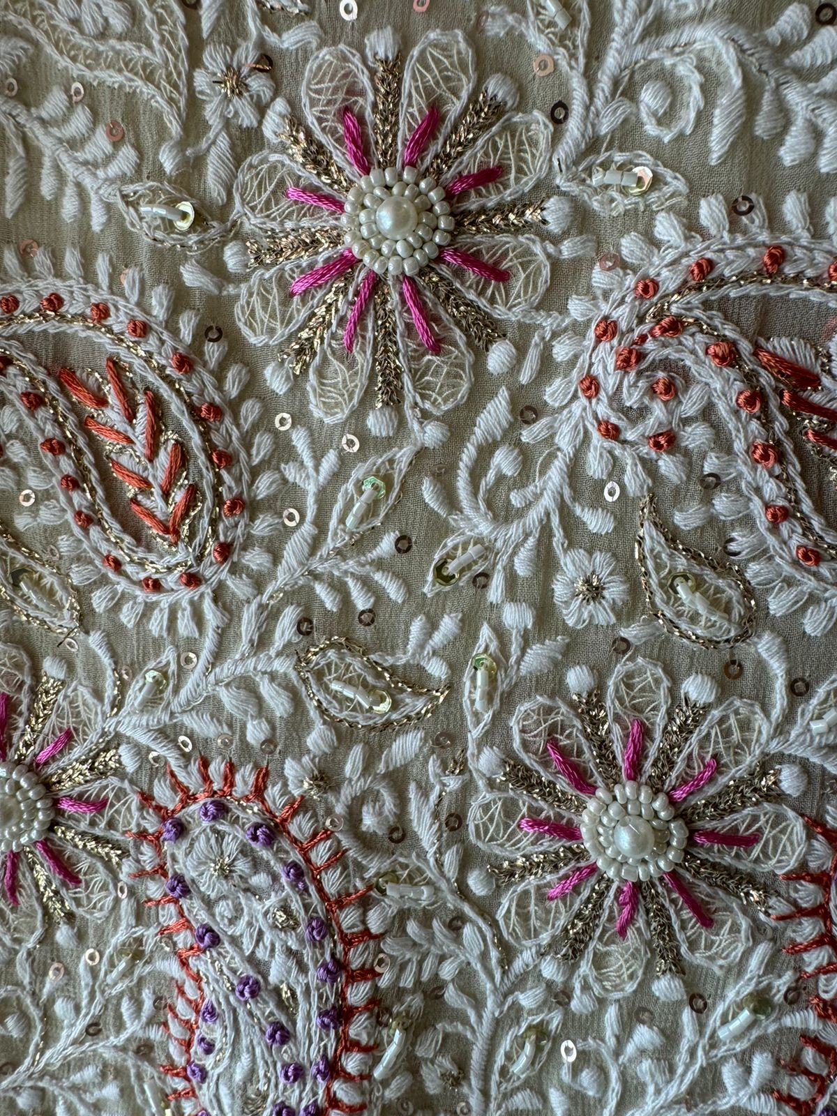 Pure Georgette Unstitched full size shirt The shirt is completely