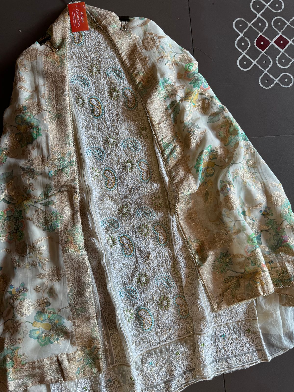 Pure Georgette Unstitched full size shirt The shirt is completely