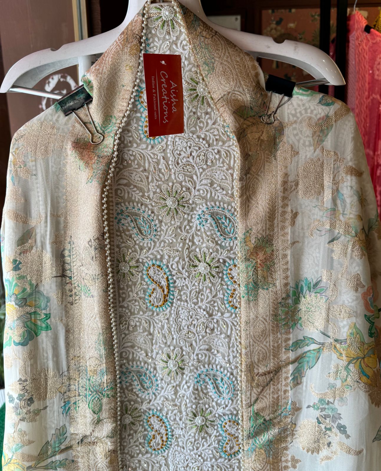 Pure Georgette Unstitched full size shirt The shirt is completely