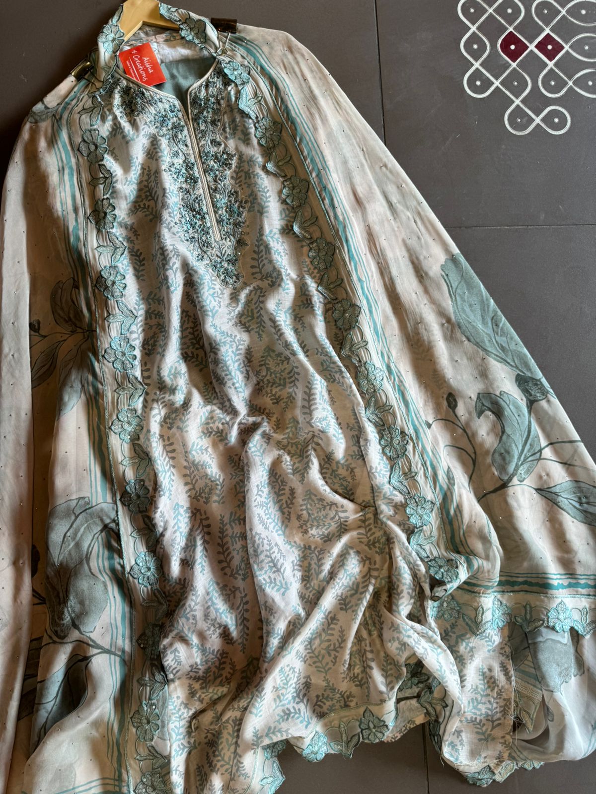 100% pure modal cotton shirt , Very fine and good quality of the shirt bottoms and dupatta.