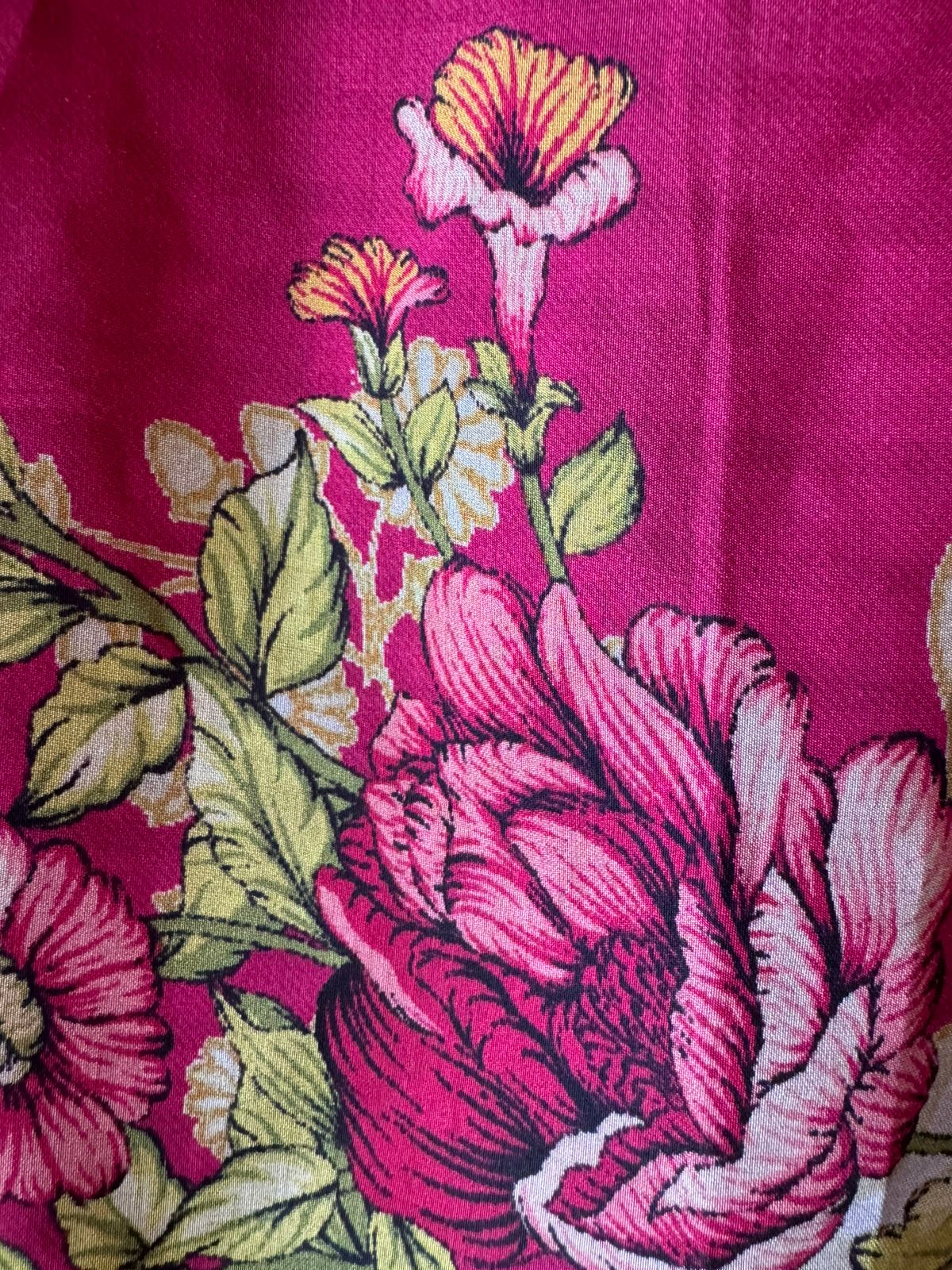 Pure Mul Muslin digital printed Shirt with neck Patti design