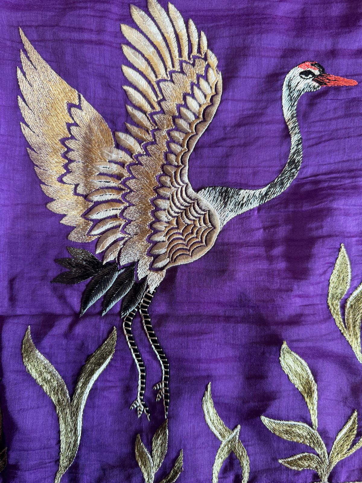 Pure Cotton linen Shirt Beautiful concept With Patti design with crochia lace