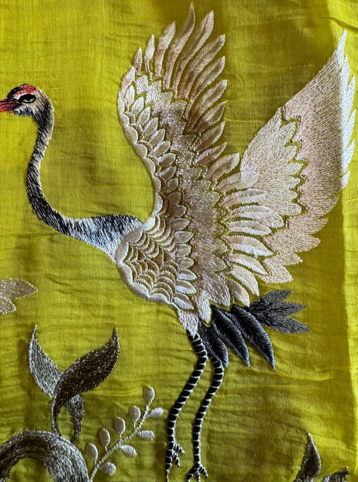 Pure Cotton linen Shirt Beautiful concept With Patti design with crochia lace