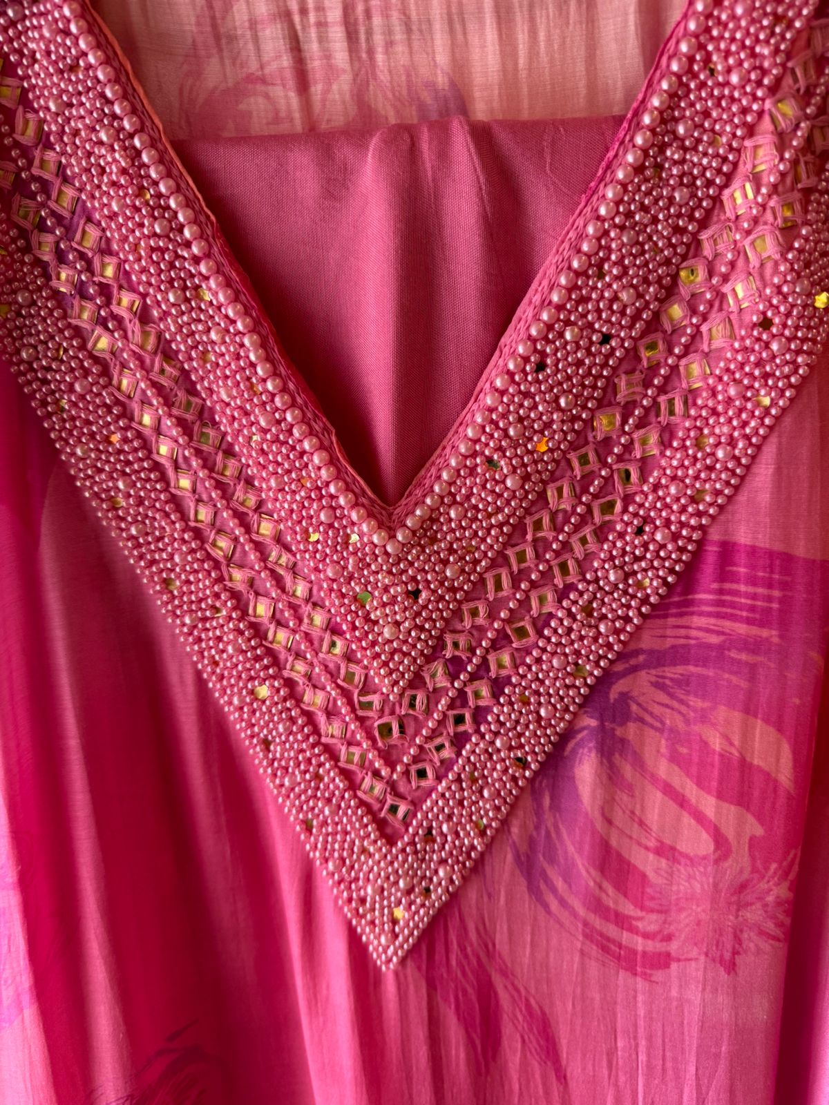 Pure and super soft muslin  Masaba inspired digital print on the shirt front and back