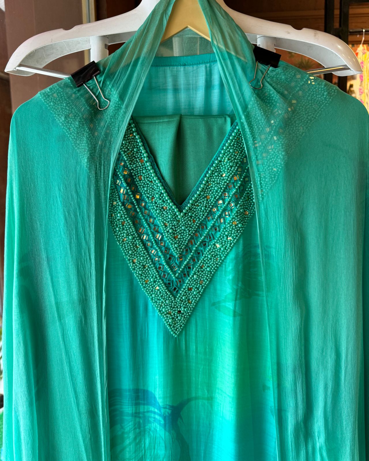 Pure and super soft muslin  Masaba inspired digital print on the shirt front and back