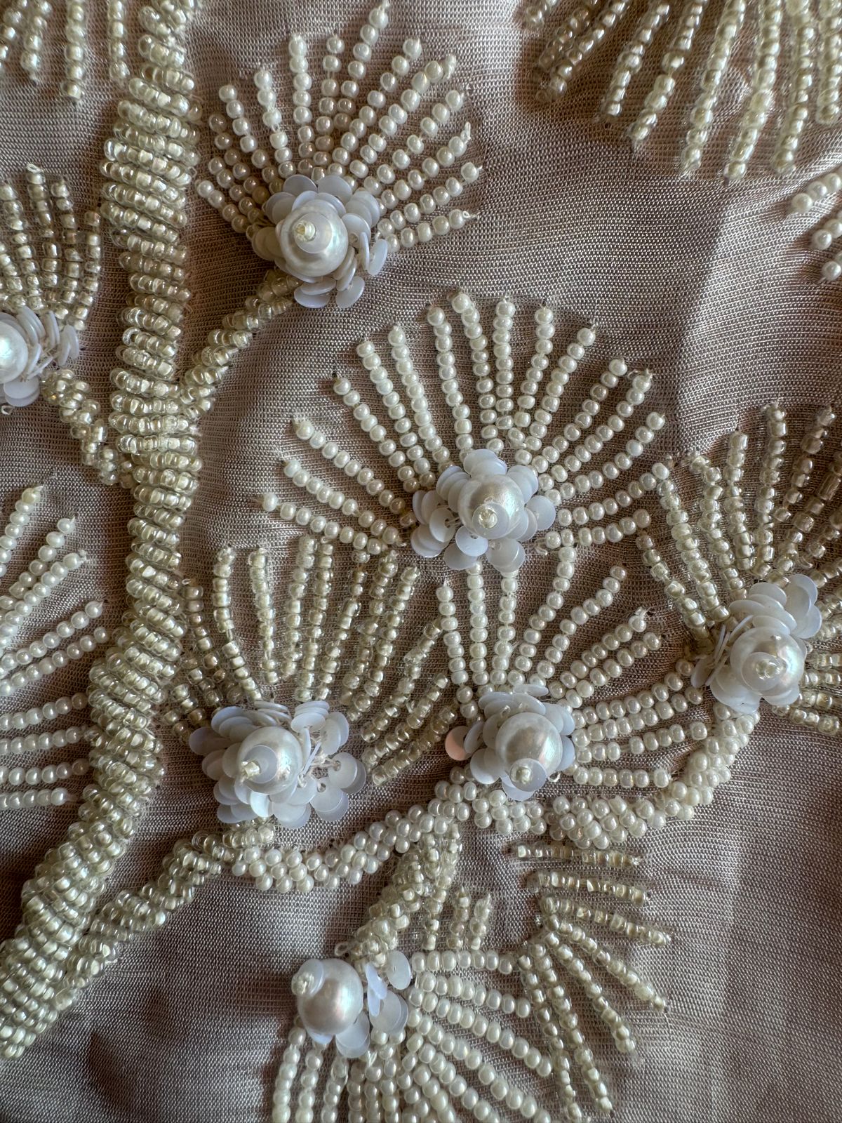 Pure shimmer tissue unstitched Pakistani hand embroidered Concepts.