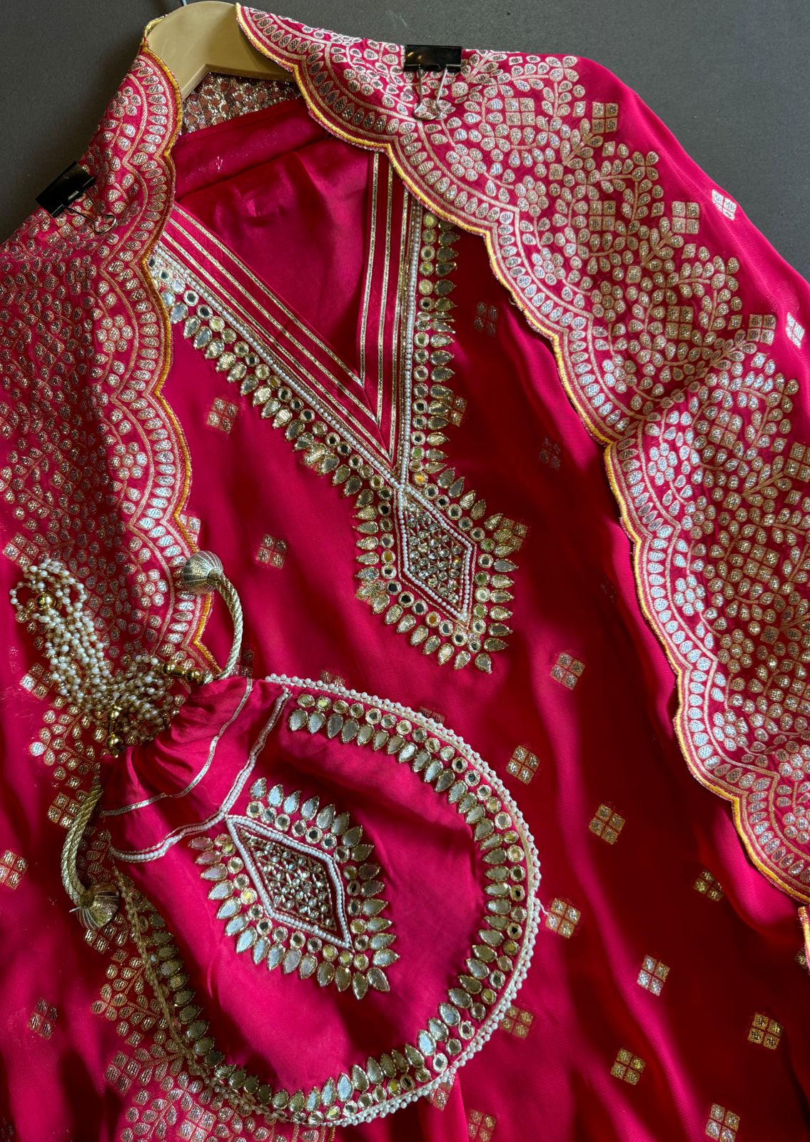 Banarsi Georgette  Unstitched suits pieces