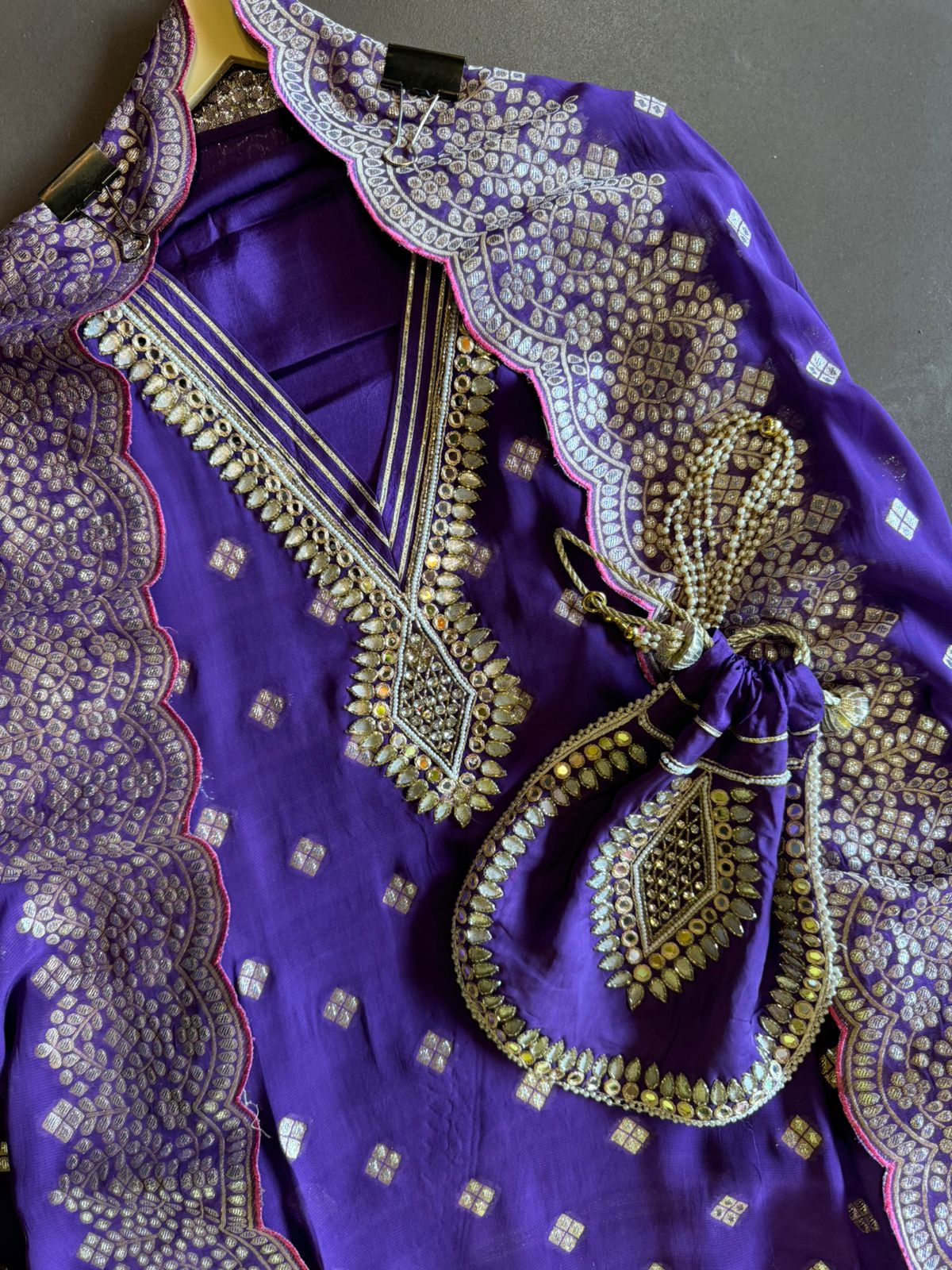 Banarsi Georgette  Unstitched suits pieces