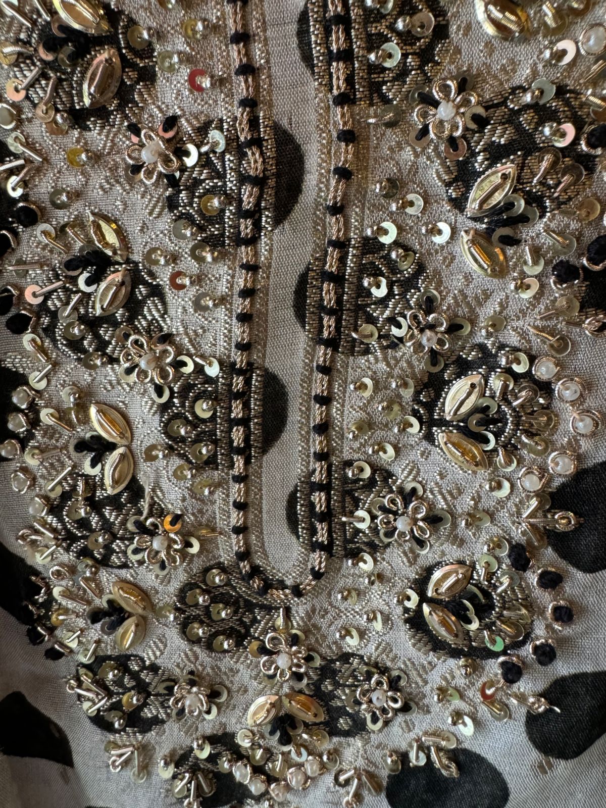 Organza Unstitched Suit pieces