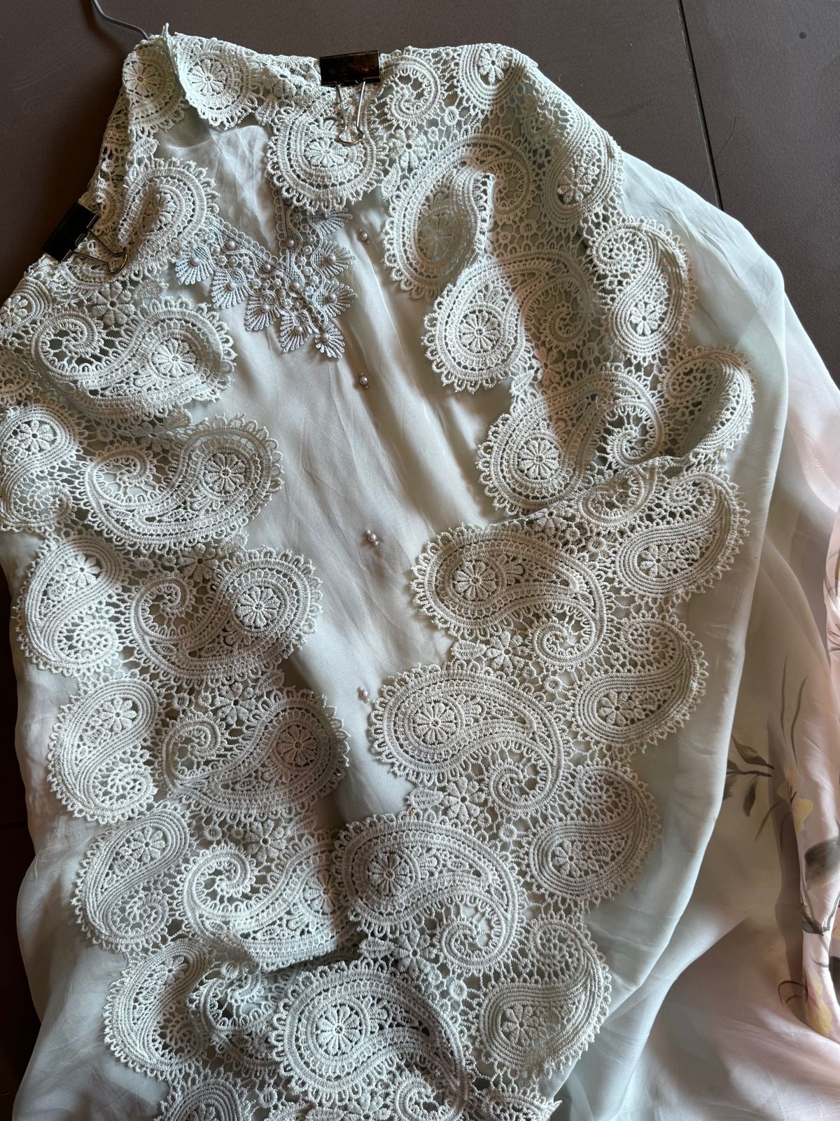 Soft organza Unstitched suit piece