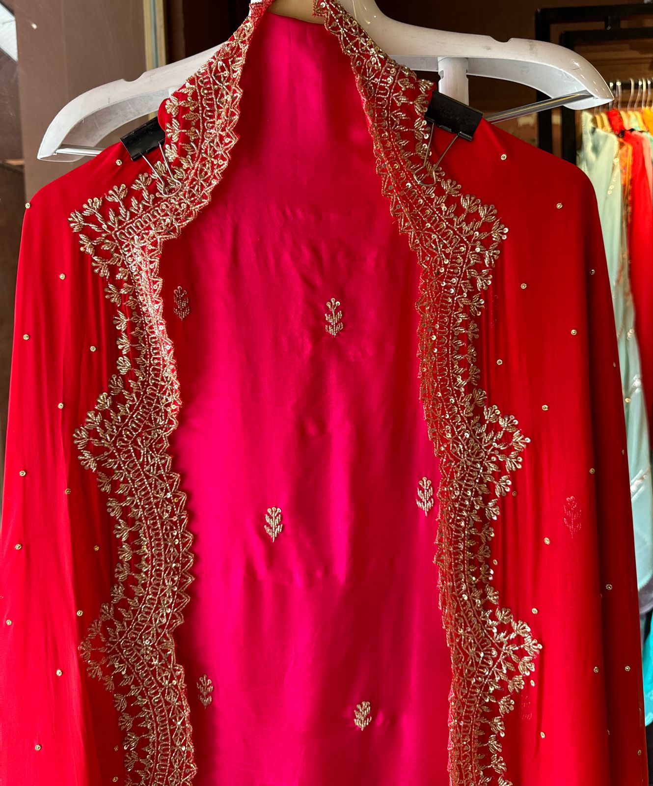 Beautiful pieces on PI Opada power, silk with handwork nalki booties