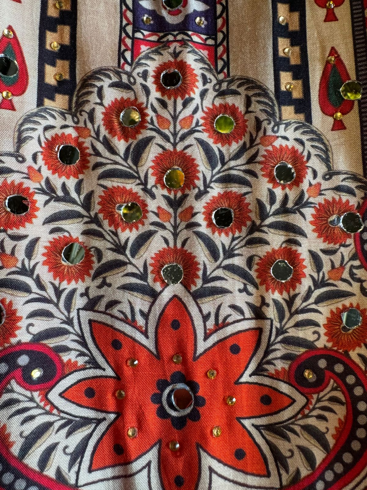 Pure muslin Digital Printed Shirt front and back (Semi stitched)