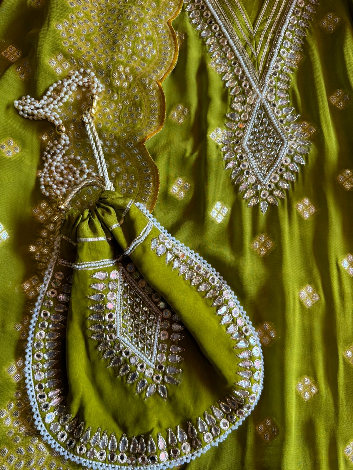 NEW FESTIVE COLLECTION  Banarsi Georgette  Unstitched suits pieces