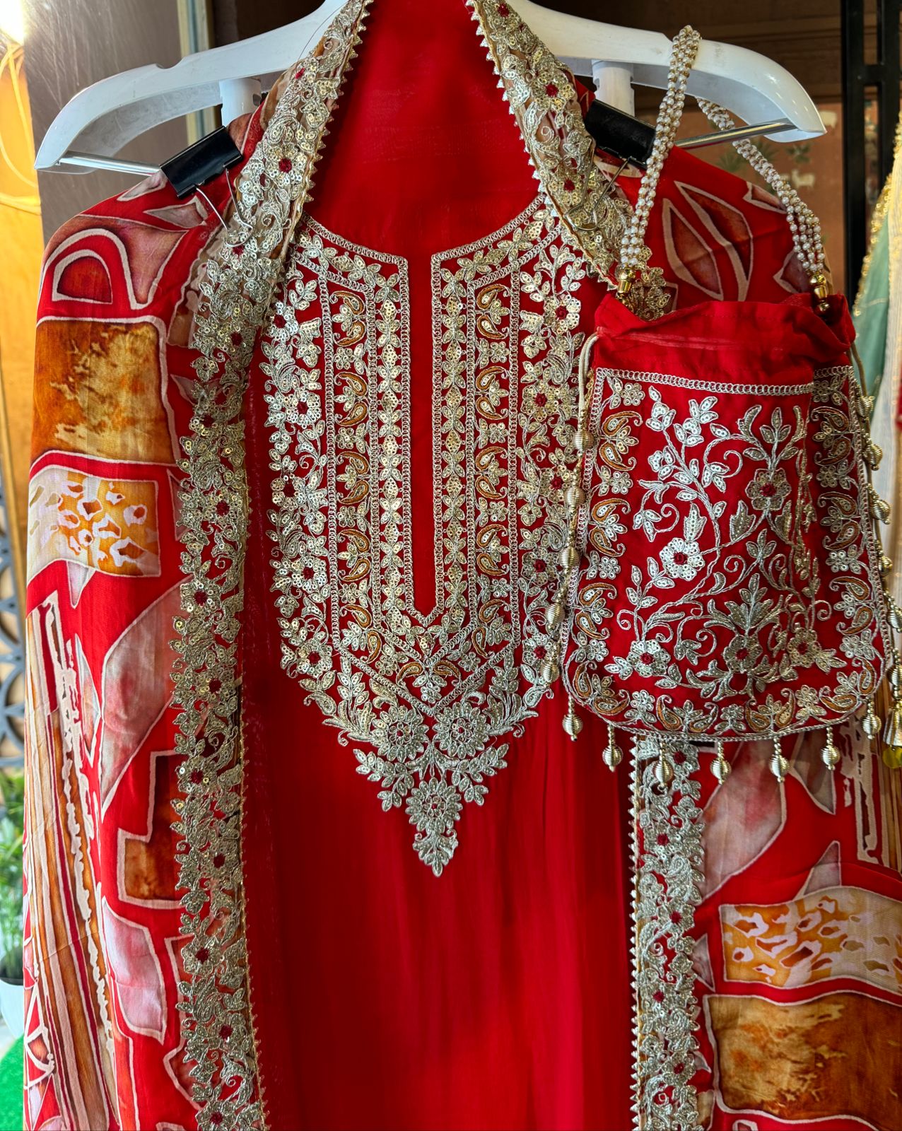 Shop our new Partywear collection this time with digital printed dupatta’s.