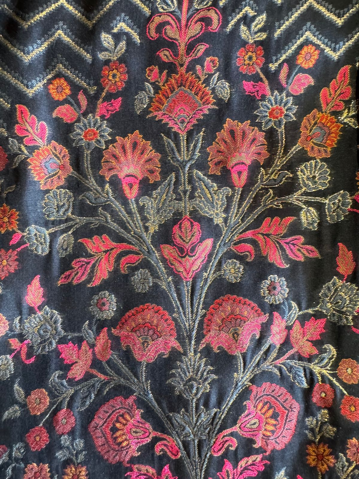 Pure jamdaani cotton Silk Suit pieces with beautiful Thread weavings all over the shirt front and back