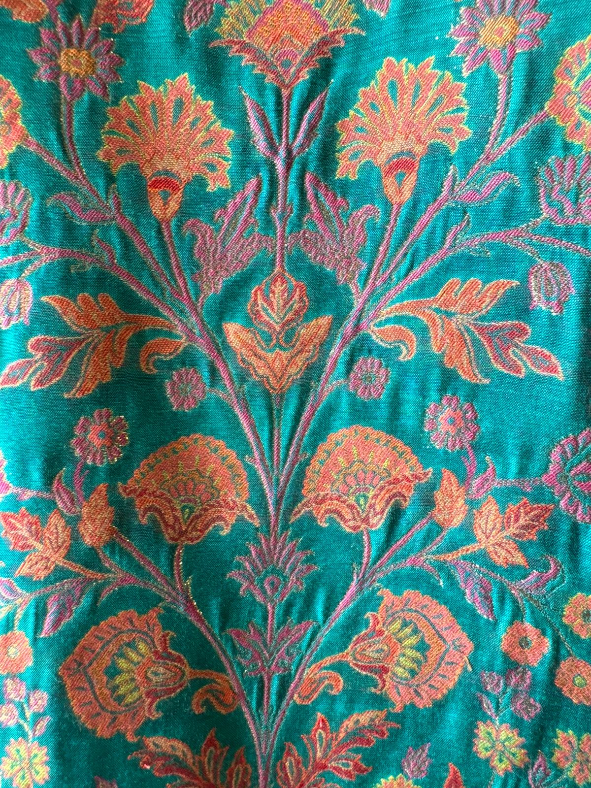 Pure jamdaani cotton Silk Suit pieces with beautiful Thread weavings all over the shirt front and back