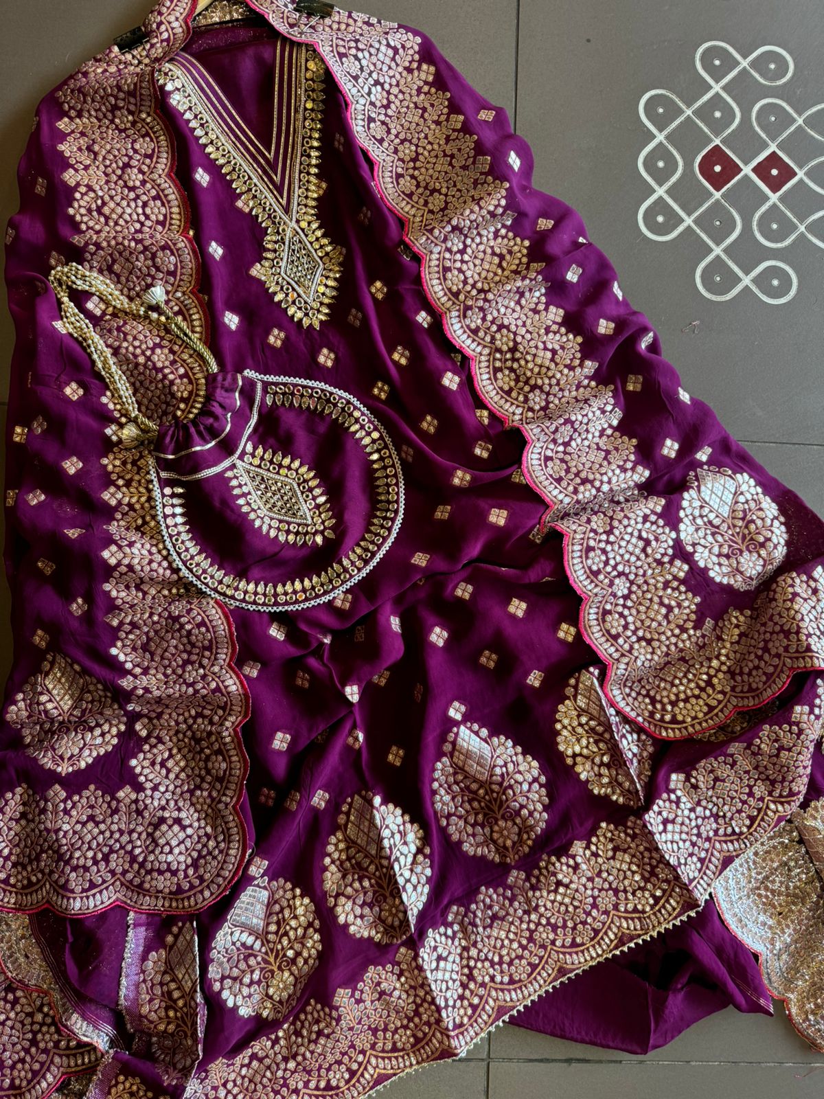 Banarsi Georgette  Unstitched suits pieces