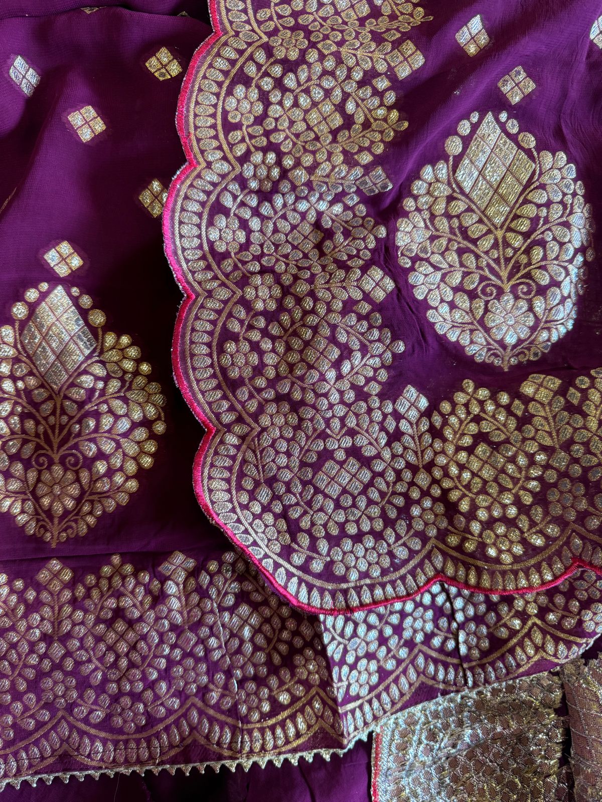 Banarsi Georgette  Unstitched suits pieces