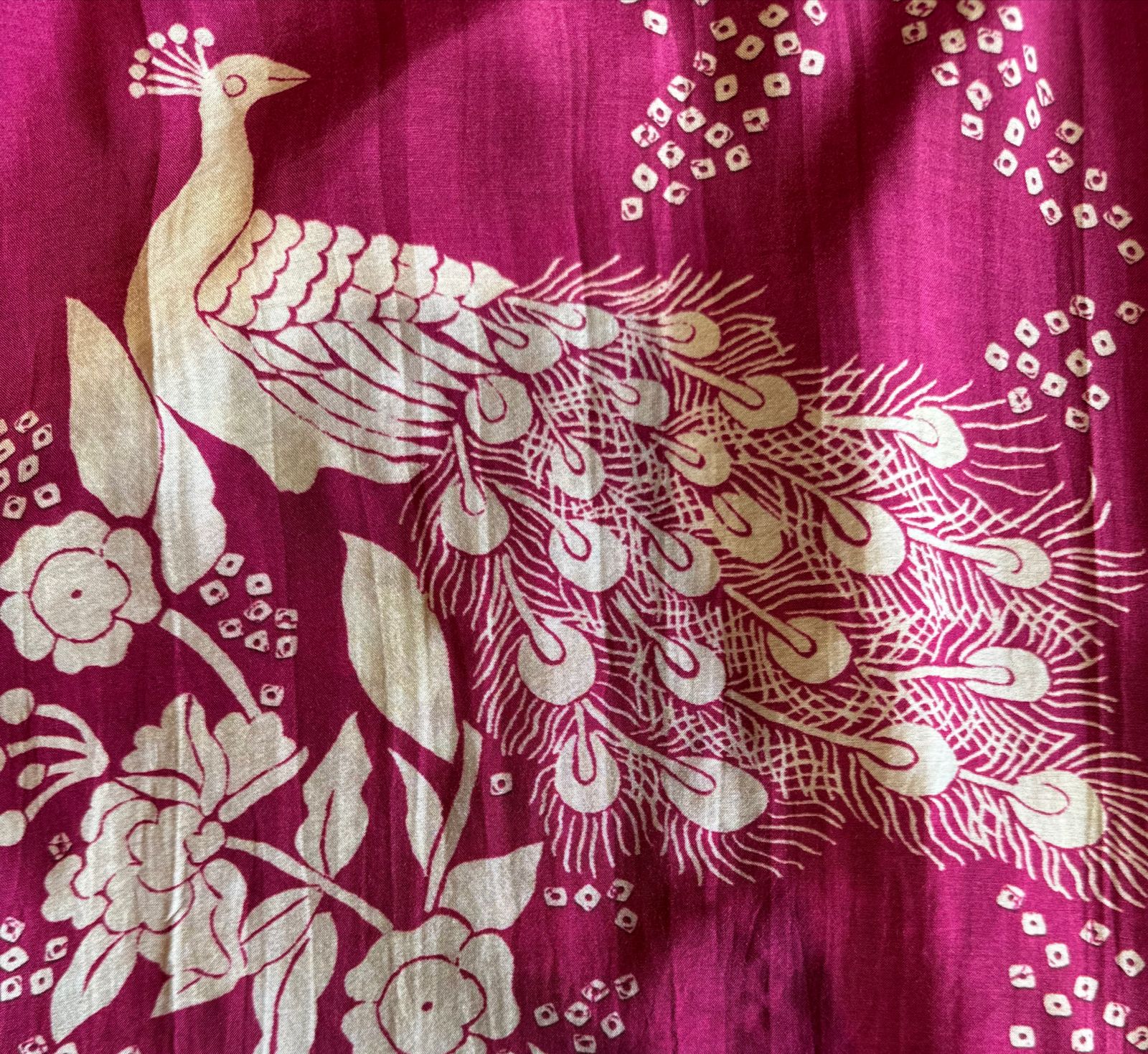 New digital printed Unstitched kurta with thread work on the neckline (V neckline)