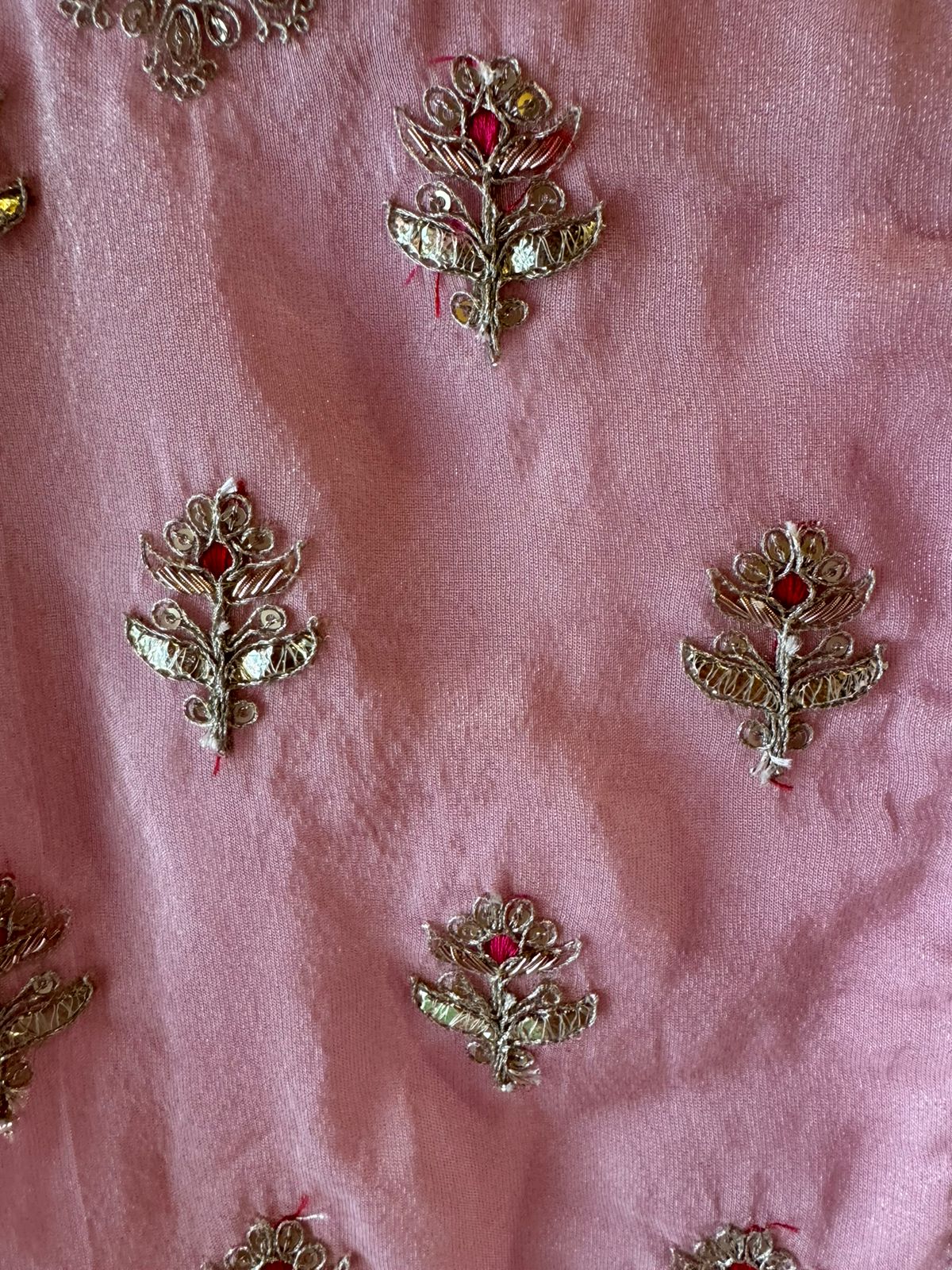 Silk Shirt (Powder pink in colour)