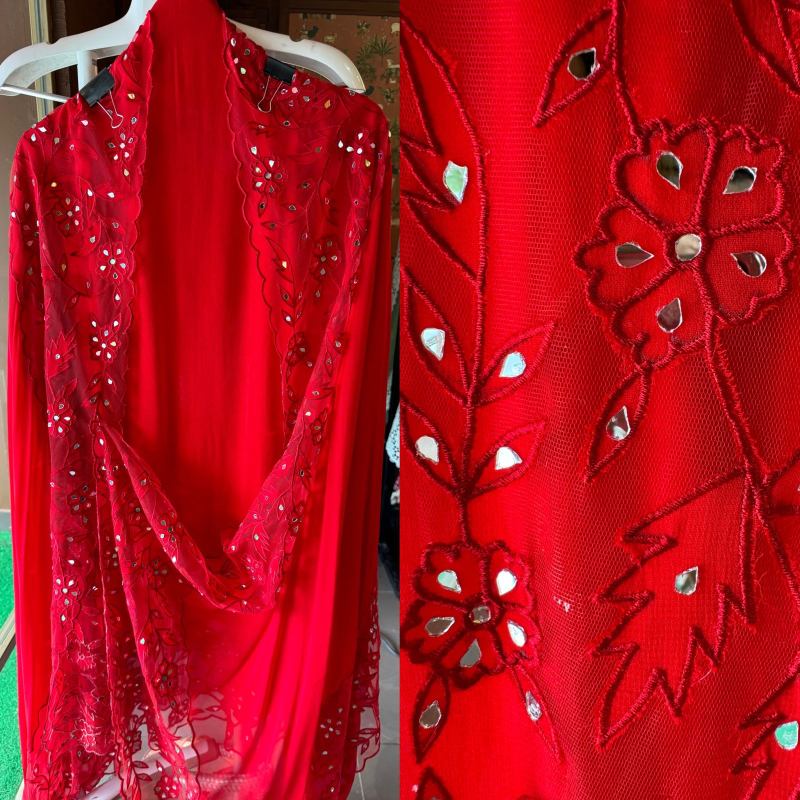 Pure Georgette Shirt and dupatta concept