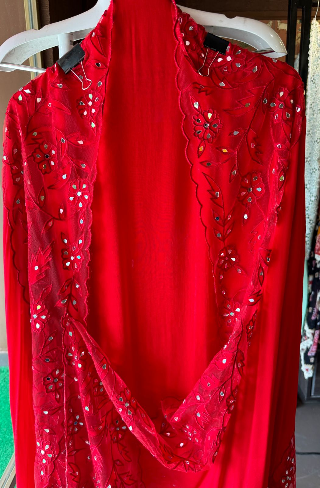 Pure Georgette Shirt and dupatta concept