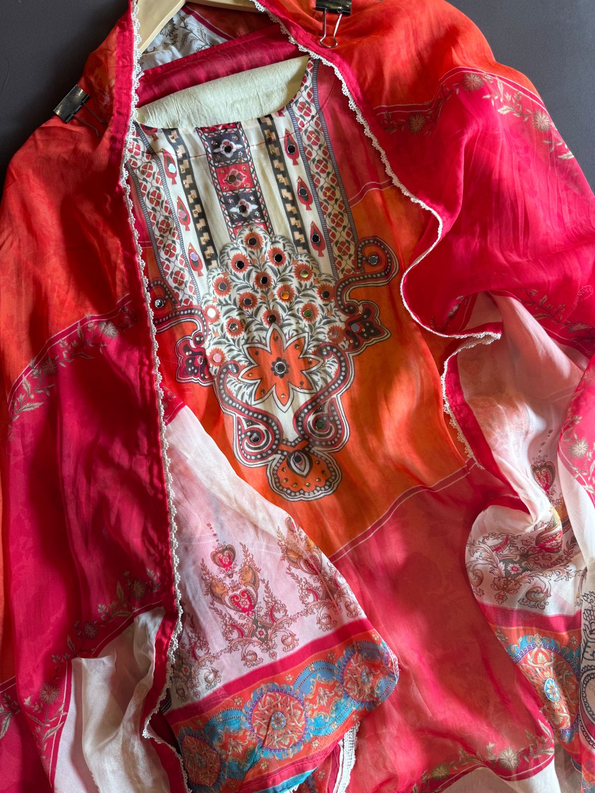 Shop our new Organza Digital printed Pakistani suit