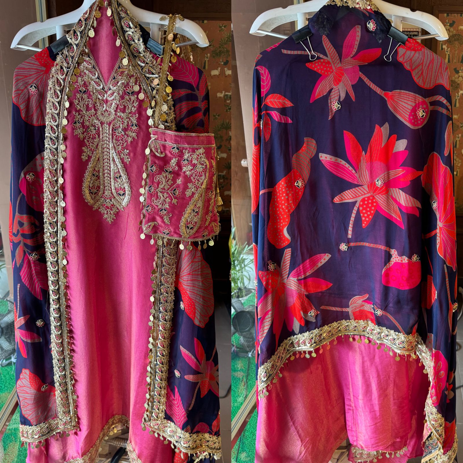 Shop our new Partywear collection this time with digital printed dupatta’s.