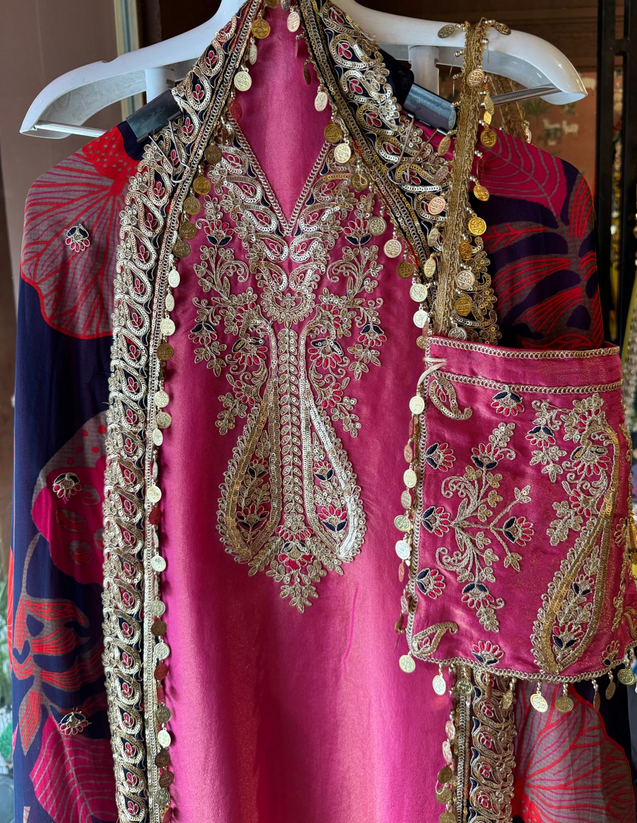 Shop our new Partywear collection this time with digital printed dupatta’s.