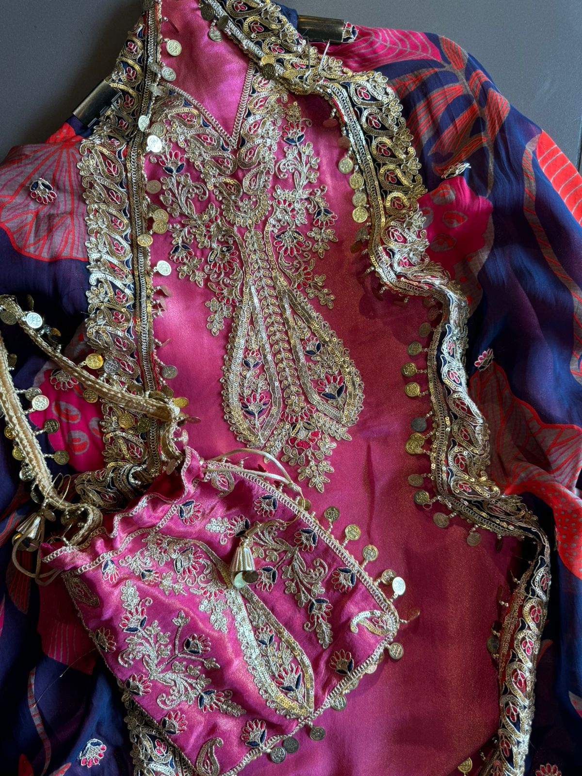 Shop our new Partywear collection this time with digital printed dupatta’s.