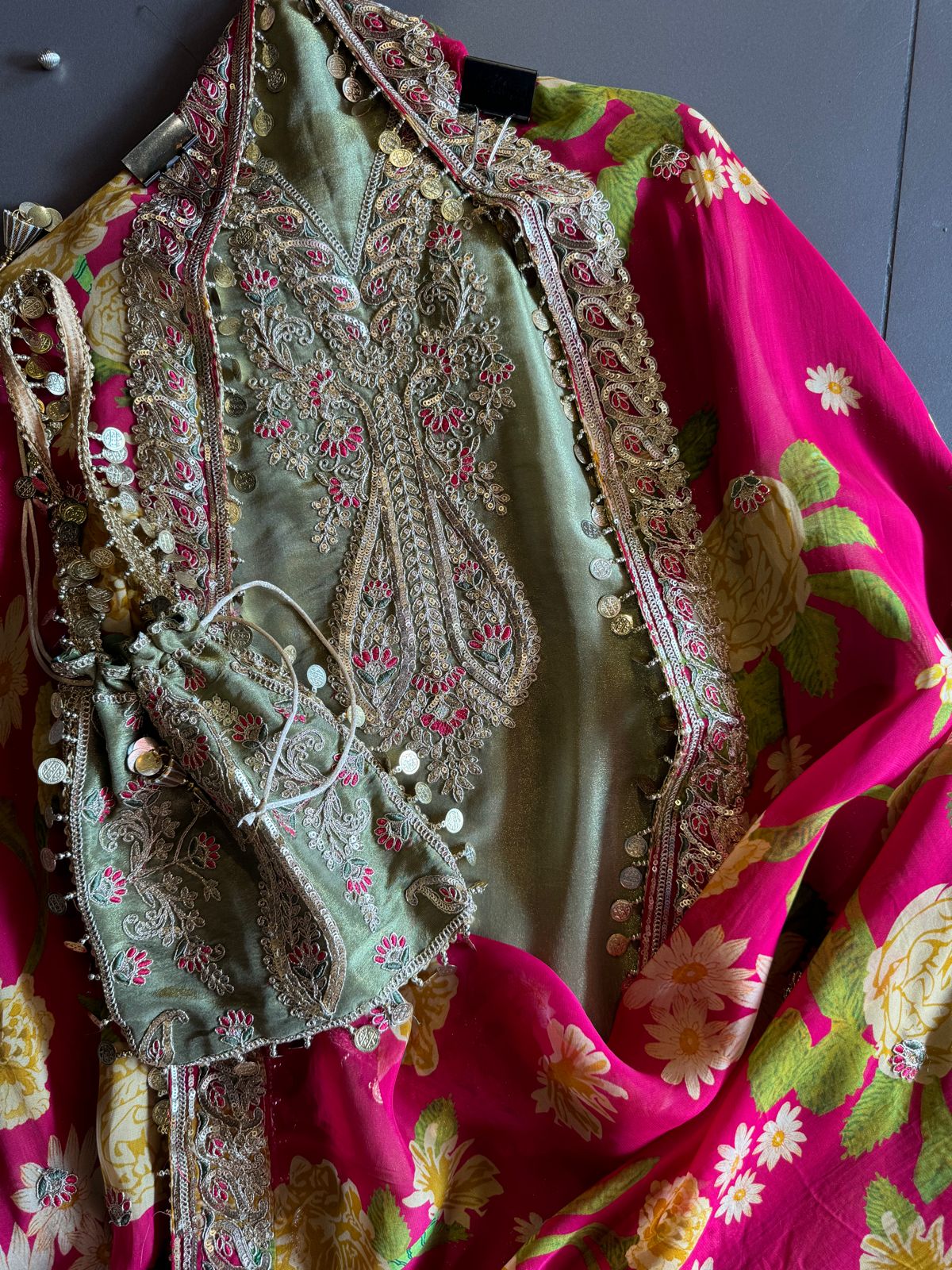 Shop our new Partywear collection this time with digital printed dupatta’s.