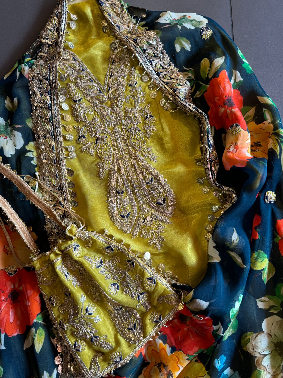 Shop our new Partywear collection this time with digital printed dupatta’s.