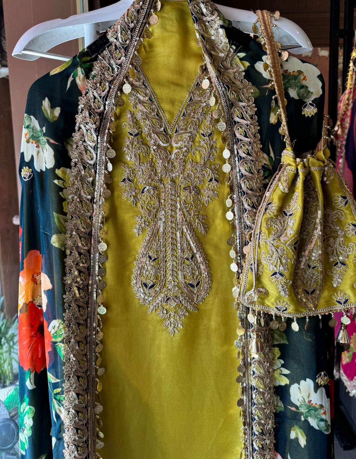 Shop our new Partywear collection this time with digital printed dupatta’s.