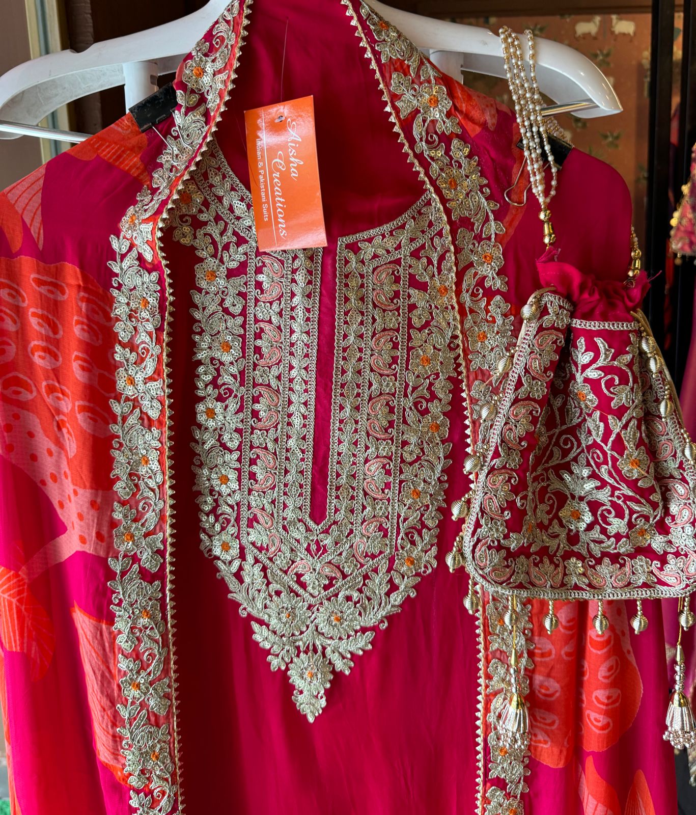 Shop our new Partywear collection this time with digital printed dupatta’s.