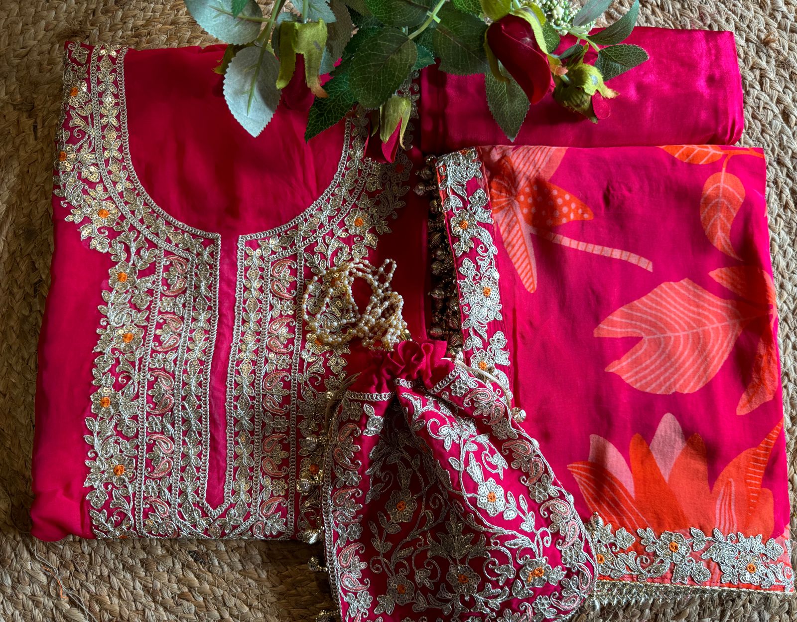 Shop our new Partywear collection this time with digital printed dupatta’s.