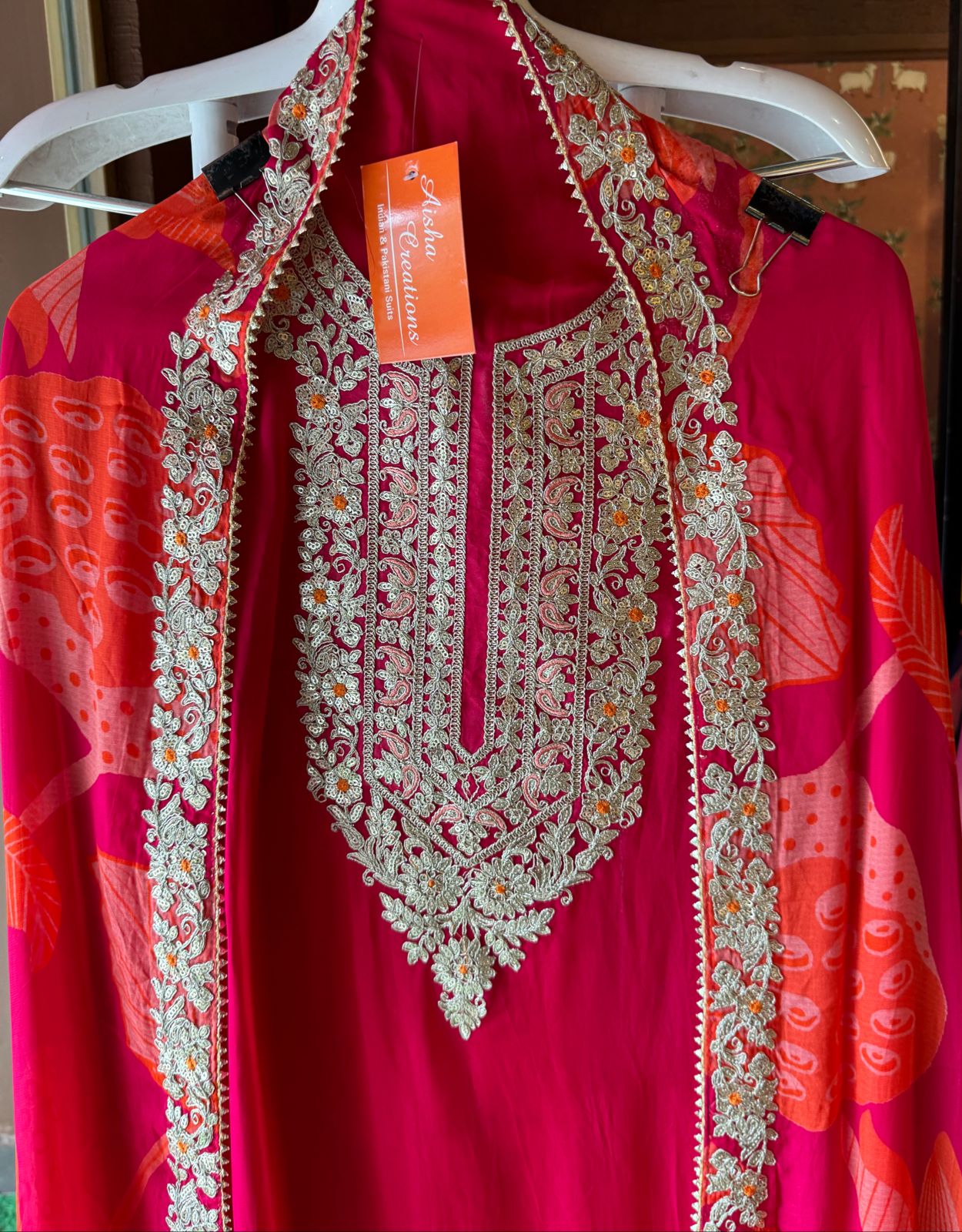 Shop our new Partywear collection this time with digital printed dupatta’s.