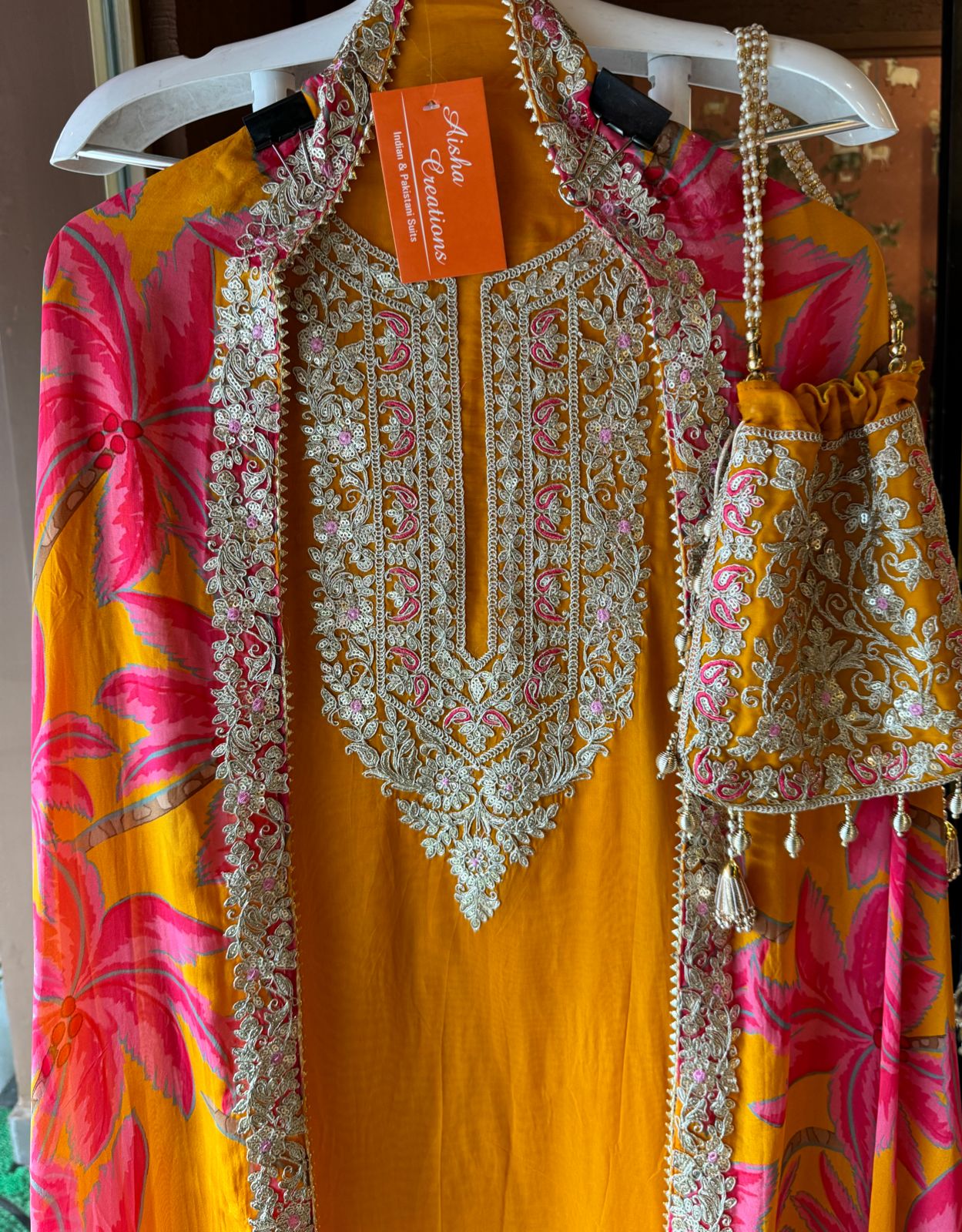 Shop our new Partywear collection this time with digital printed dupatta’s.